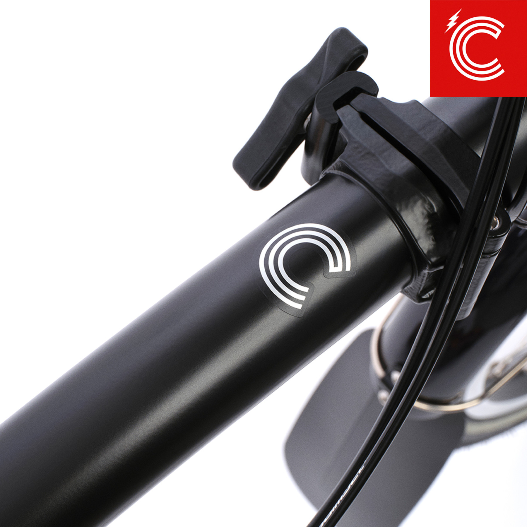 Brompton C Line Electric Black High mit e-Motiq System Bild 04