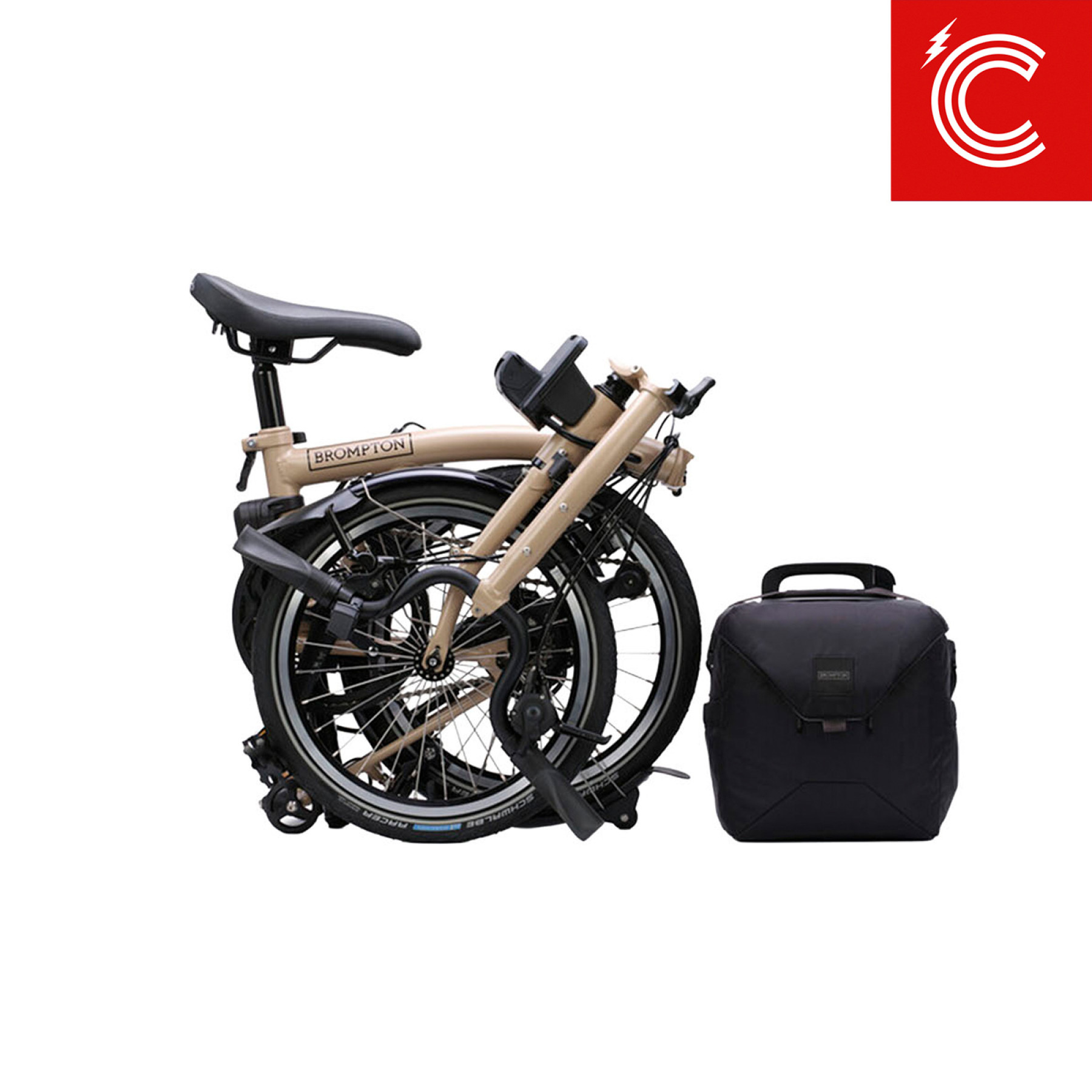 Brompton C Line Electric Dune Sand High Bild 03