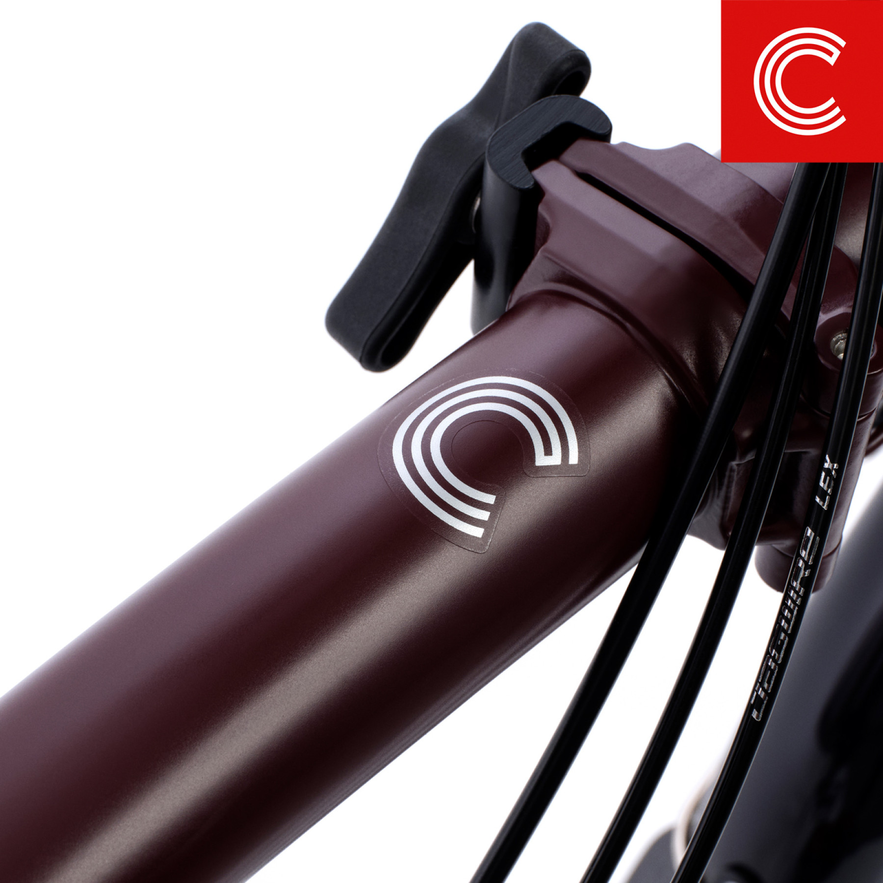 Brompton C Line Red Plum 4/12-Gang Mid Bild 07