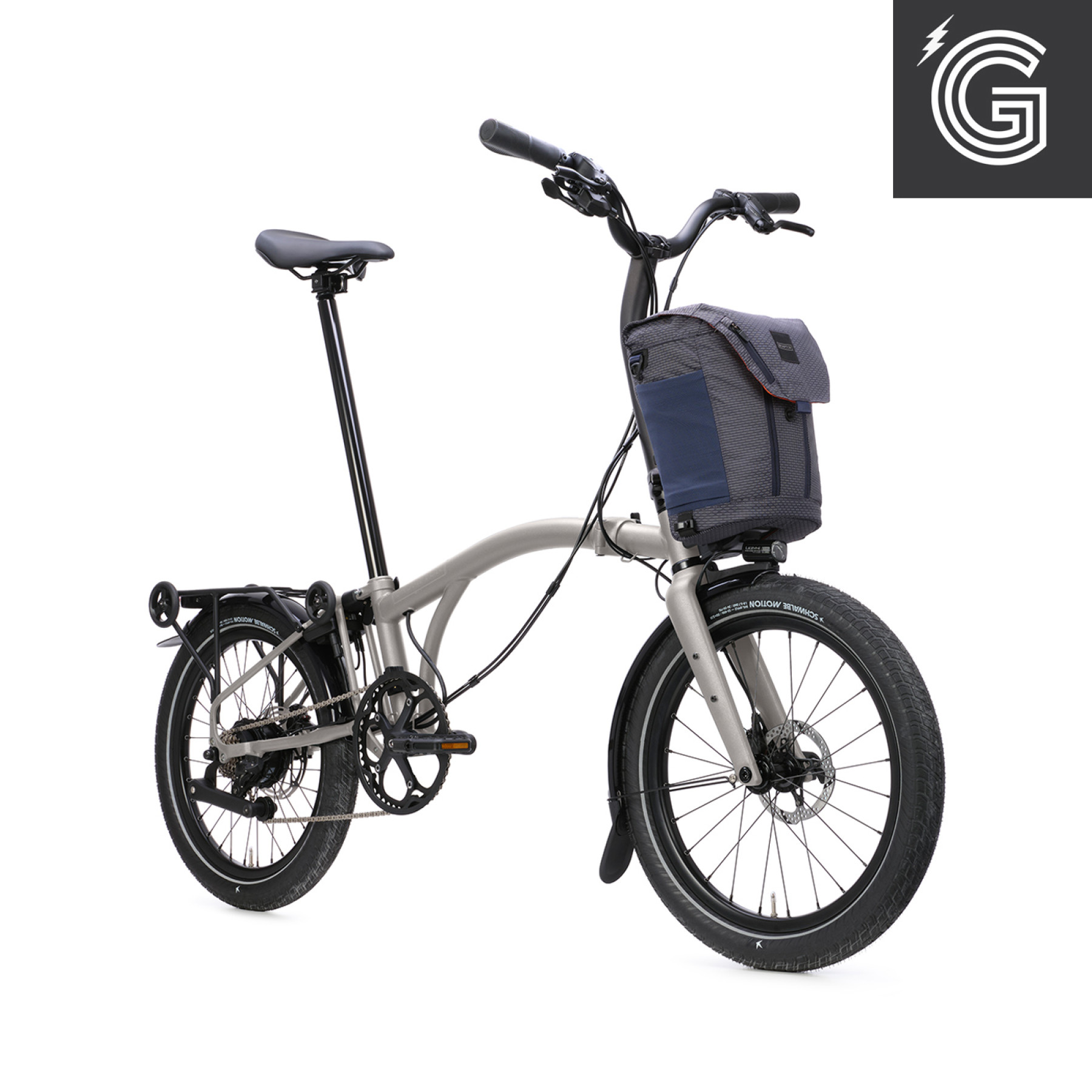 Brompton G Line Electric City+ Forest Green Medium Bild 01