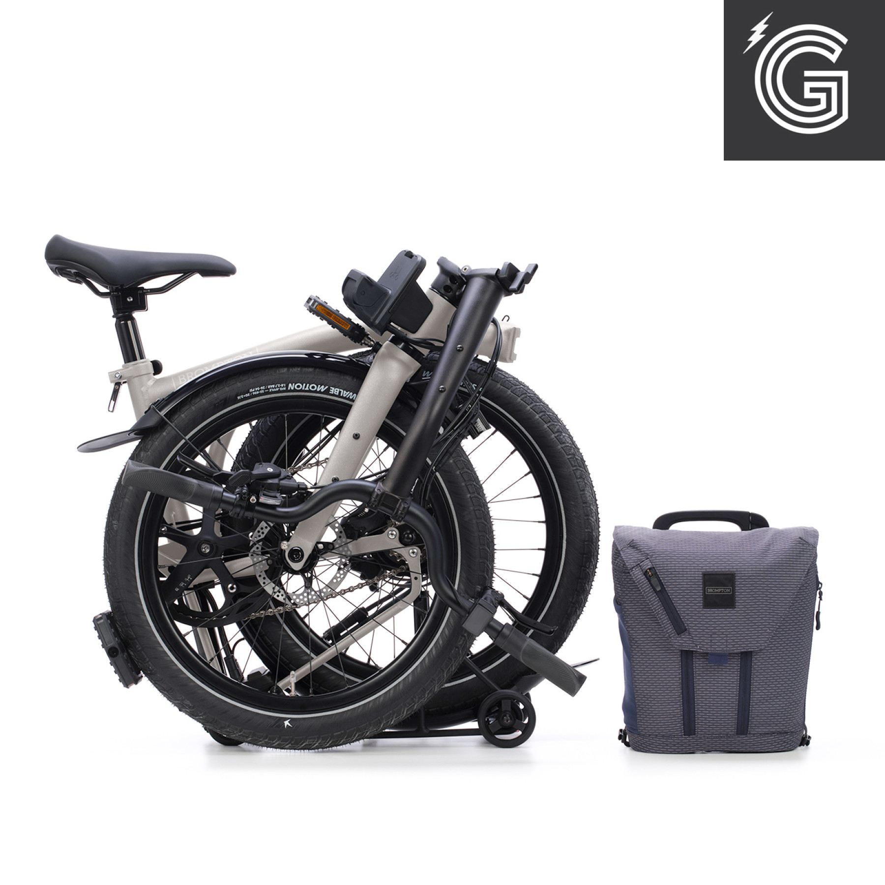 Brompton G Line Electric City+ Forest Green Medium Bild 04