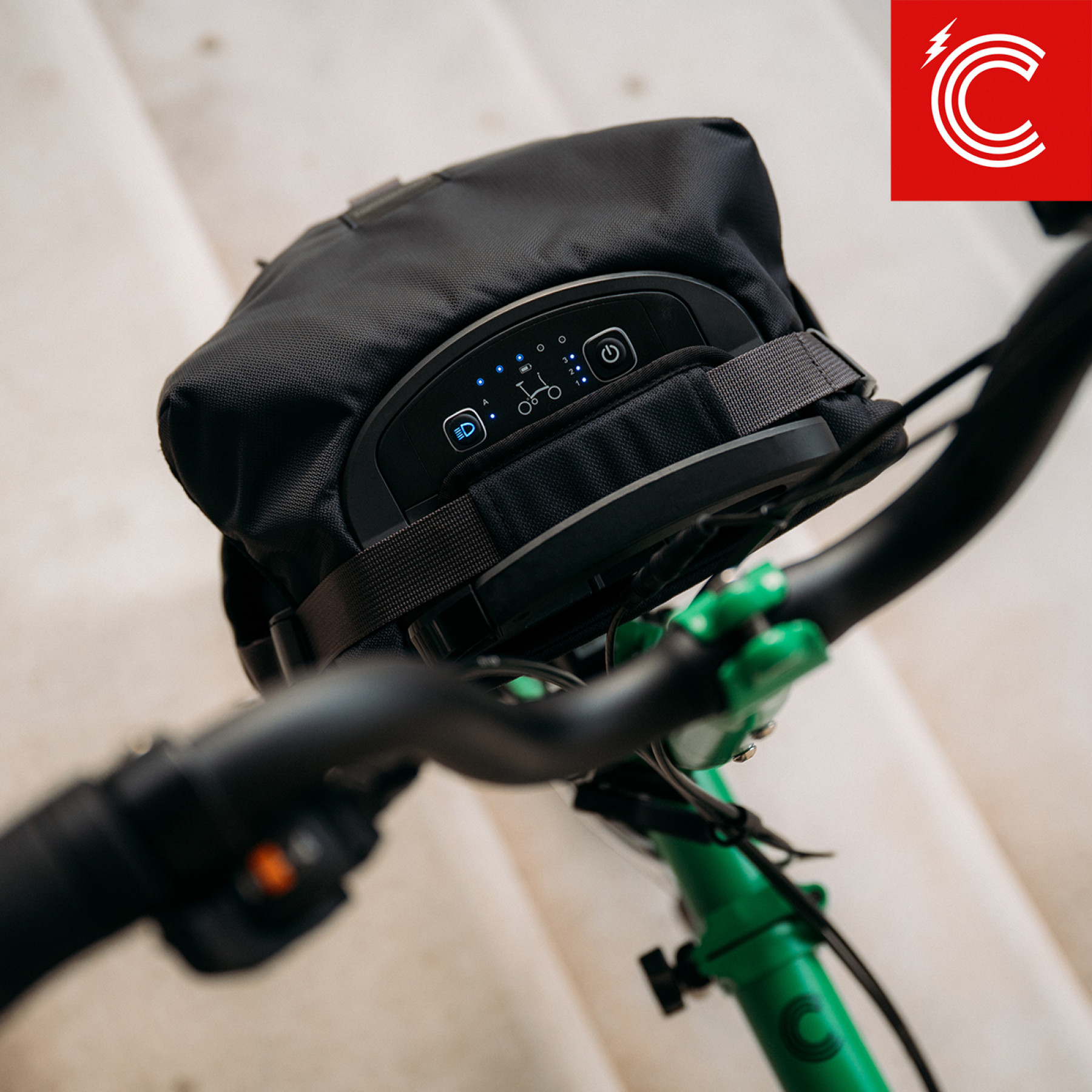 Brompton C Line Electric Palm Green Mid Bild 06