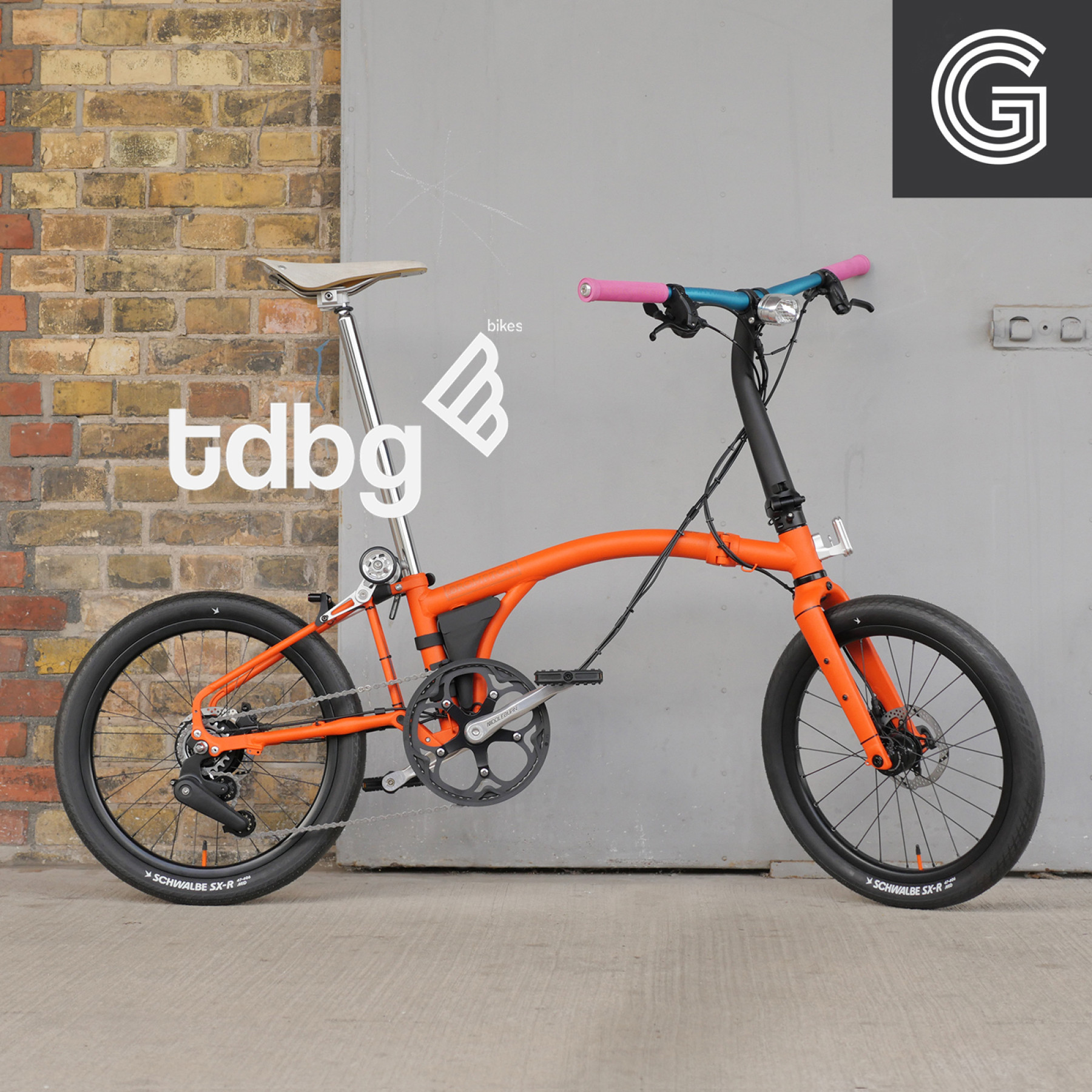 Brompton G Line Adventure Orange – *Pimpt by Tadenberg AO'01* Bild 01