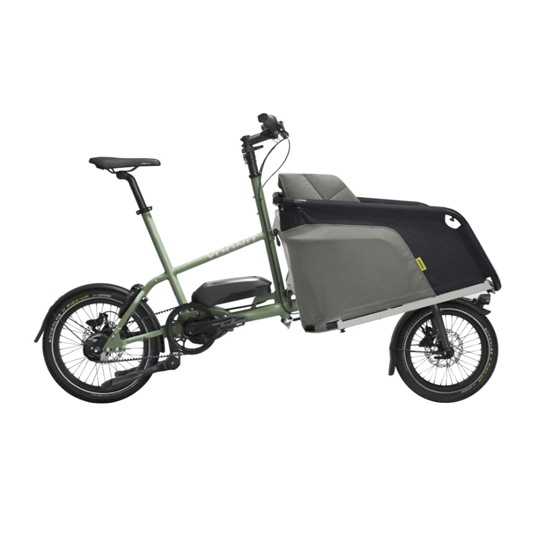 Yoonit Lastenrad Mini Electric Shimano EP6 250 Watt 85 Nm Green Mary Bild 01