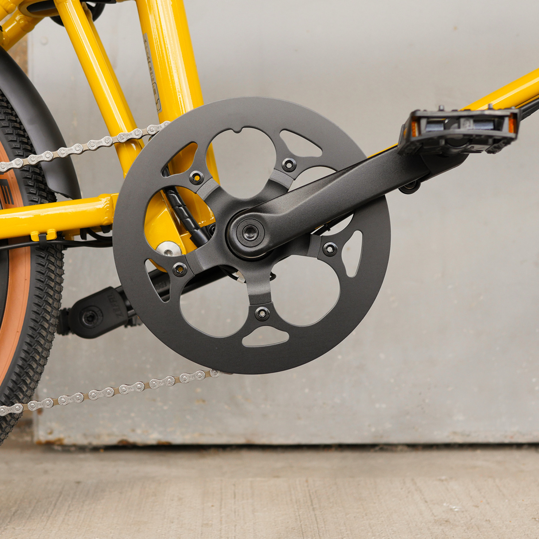 Ahooga E-Max Bumblebee Yellow mit Schaltwerk 20 Zoll E-Faltrad Bild 07