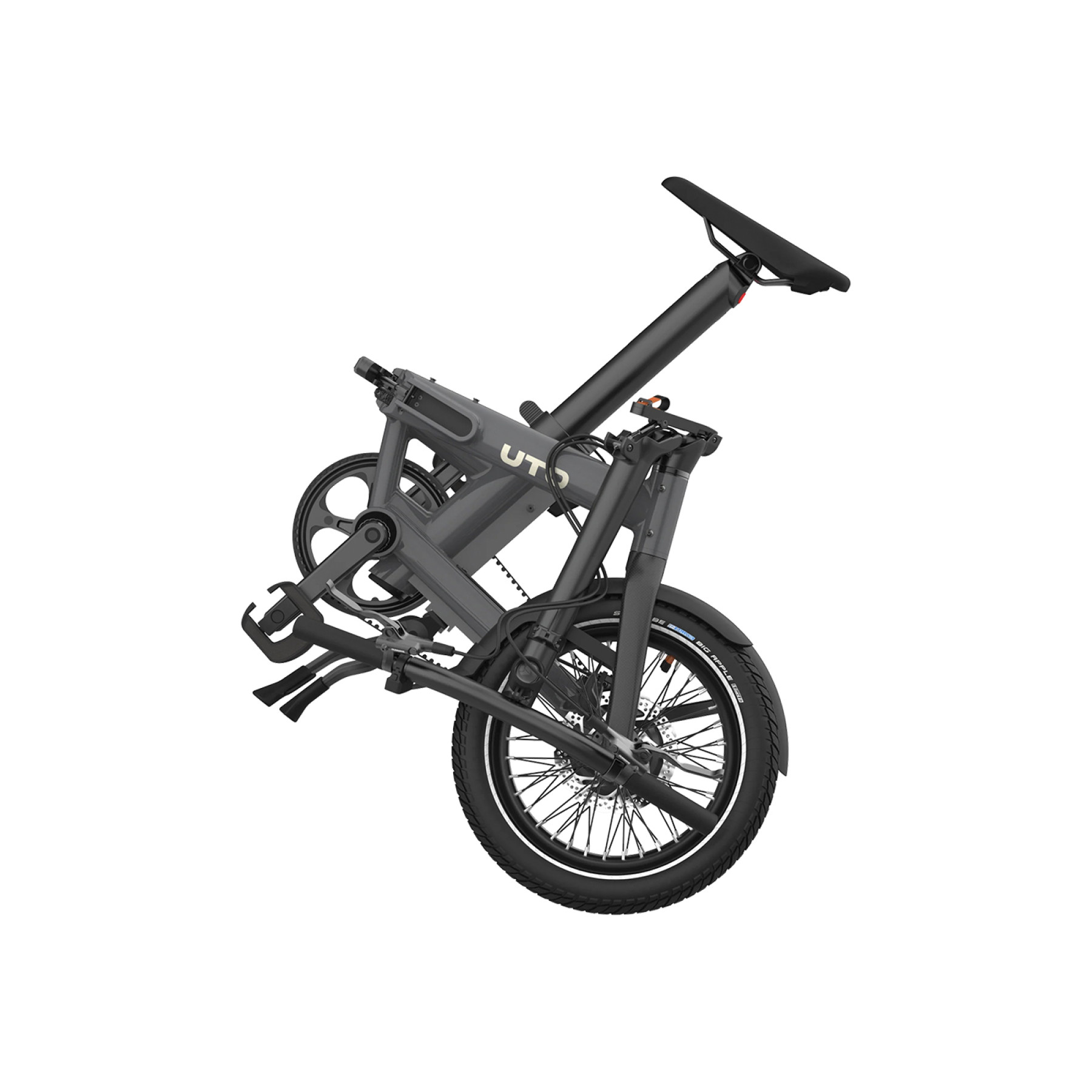 UTO Pro16 Anthrazitgrau - 250 Wh 16 Zoll E-Bike Klapprad Bild 04