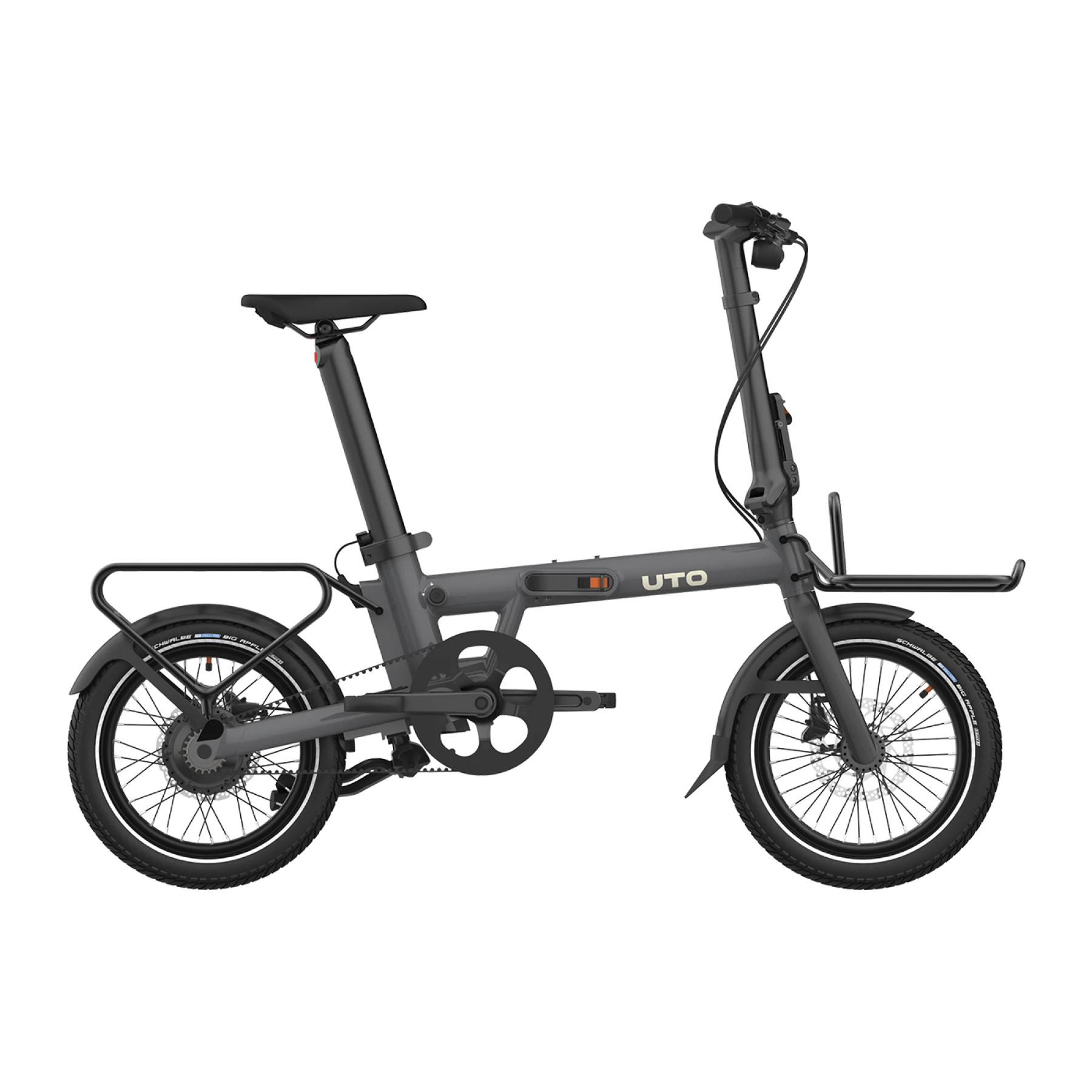 UTO Pro16 Anthrazitgrau - 250 Wh 16 Zoll E-Bike Klapprad Bild 07