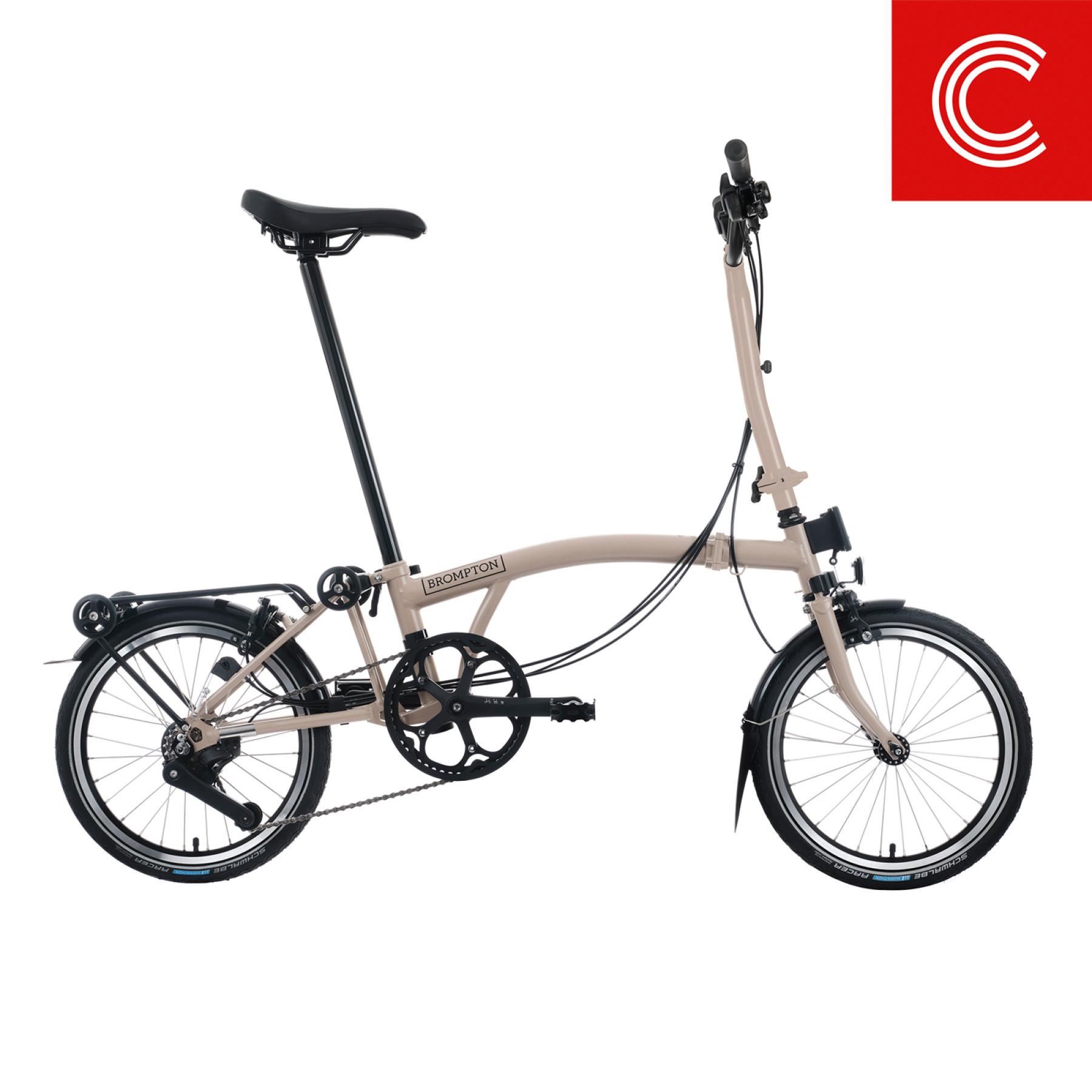 Brompton C Line Dune Sand 4/12-Gang High, 03