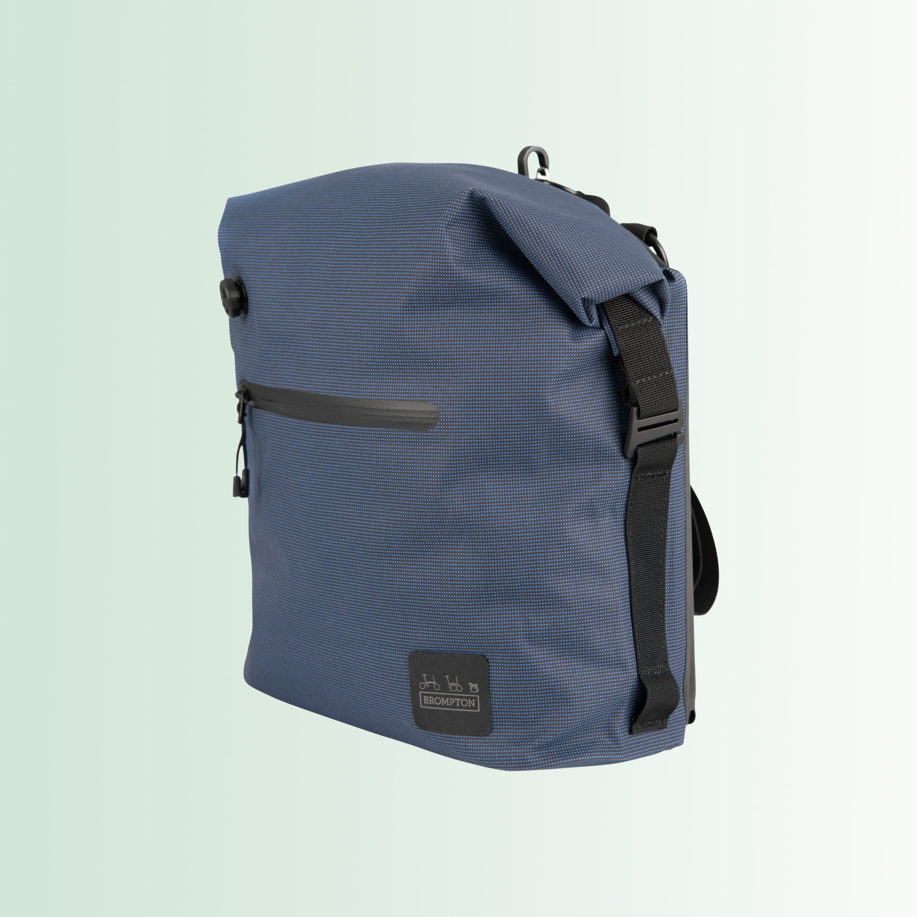 Kleine wasserdichte Brompton Tasche Borough Bag Navy Small.
