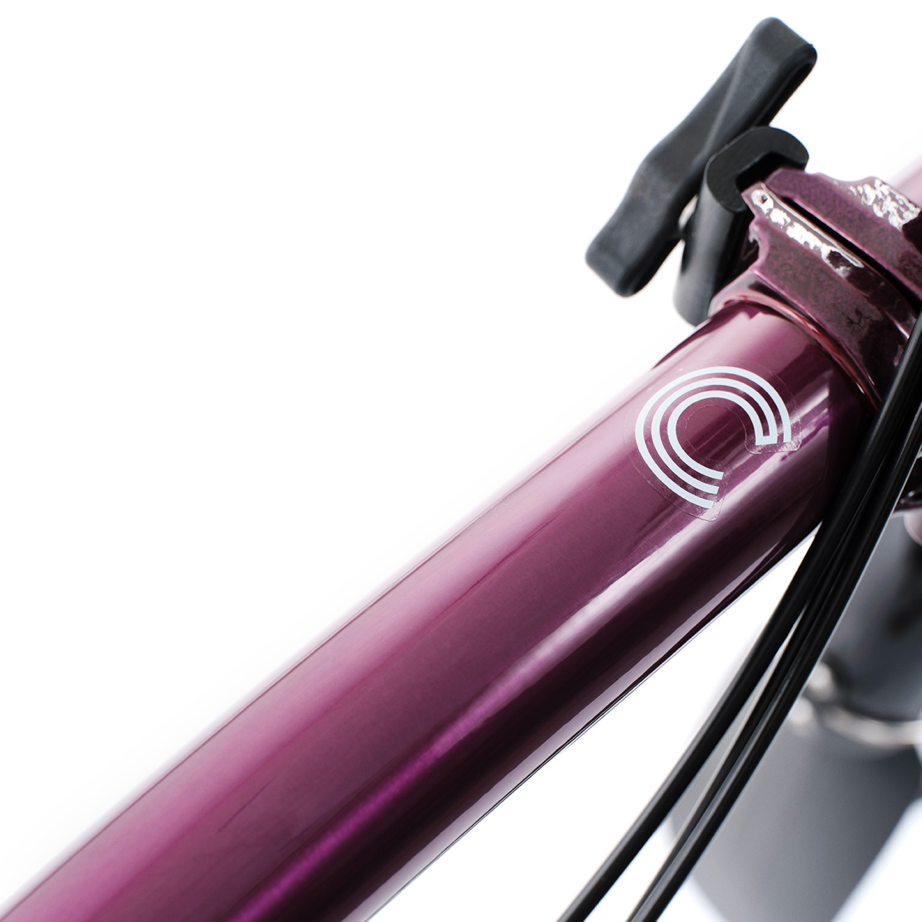 Brompton Faltrad C Line Amethyst Lacquer 4/12-Gang Low, Foto 02