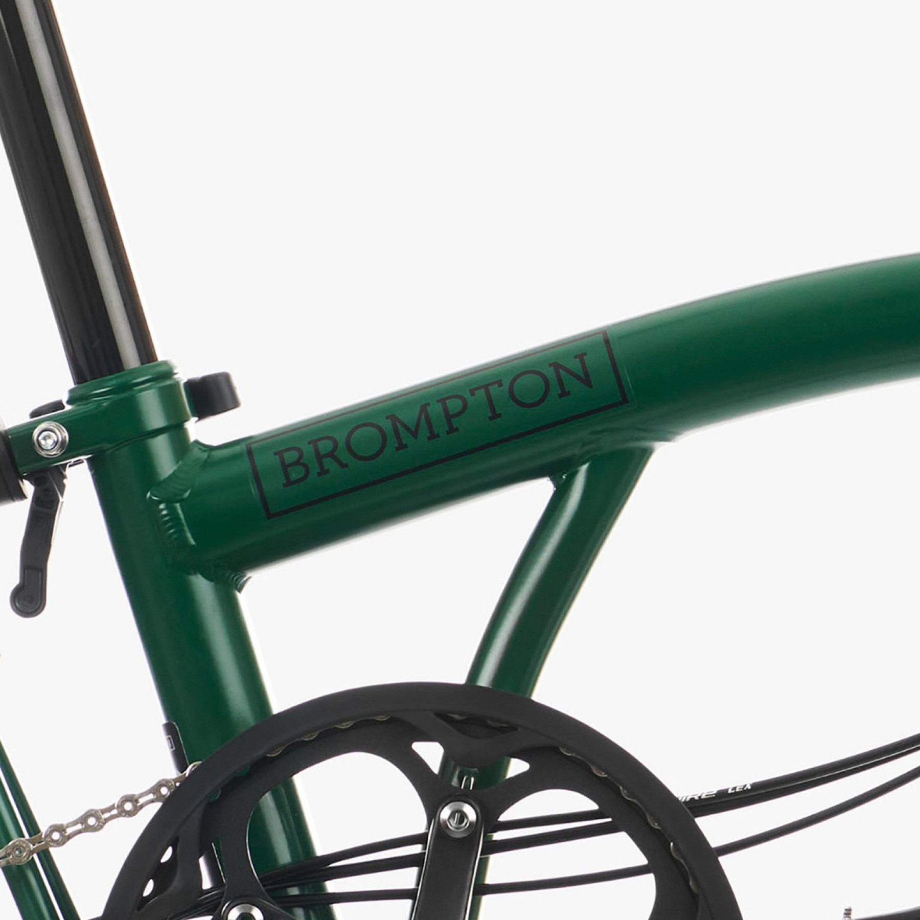 Brompton C Line Racing Green Mid Ansicht 04