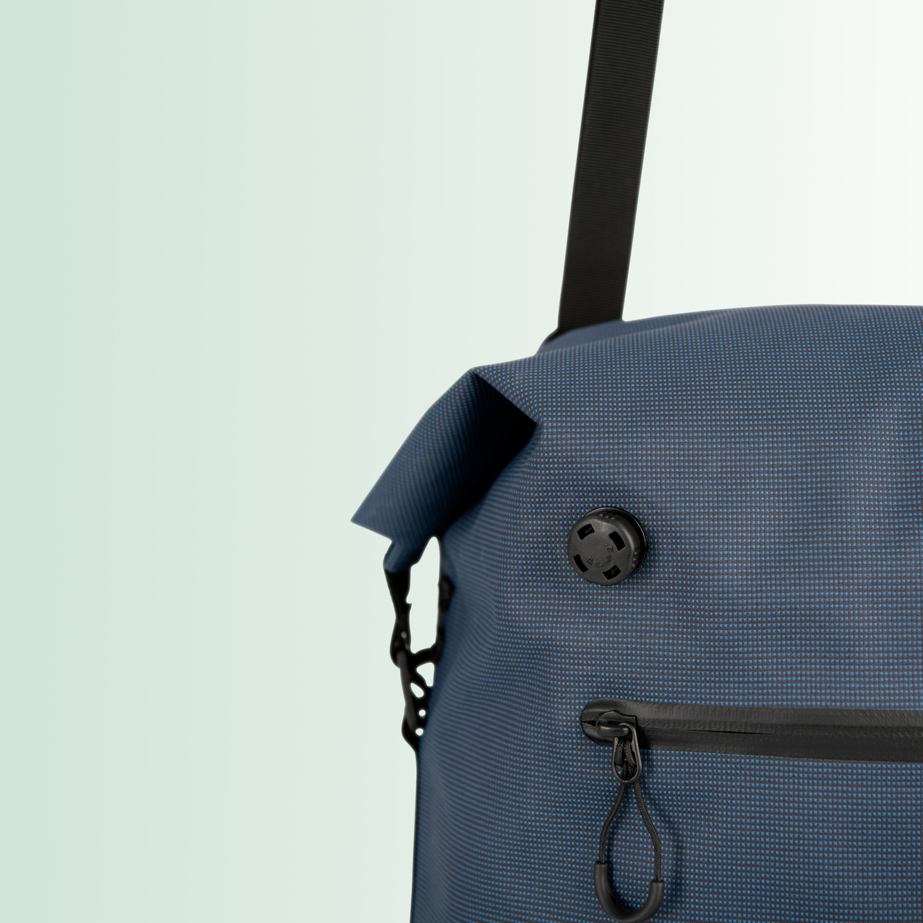 Kleine wasserdichte Brompton Tasche Borough Bag Navy Small.