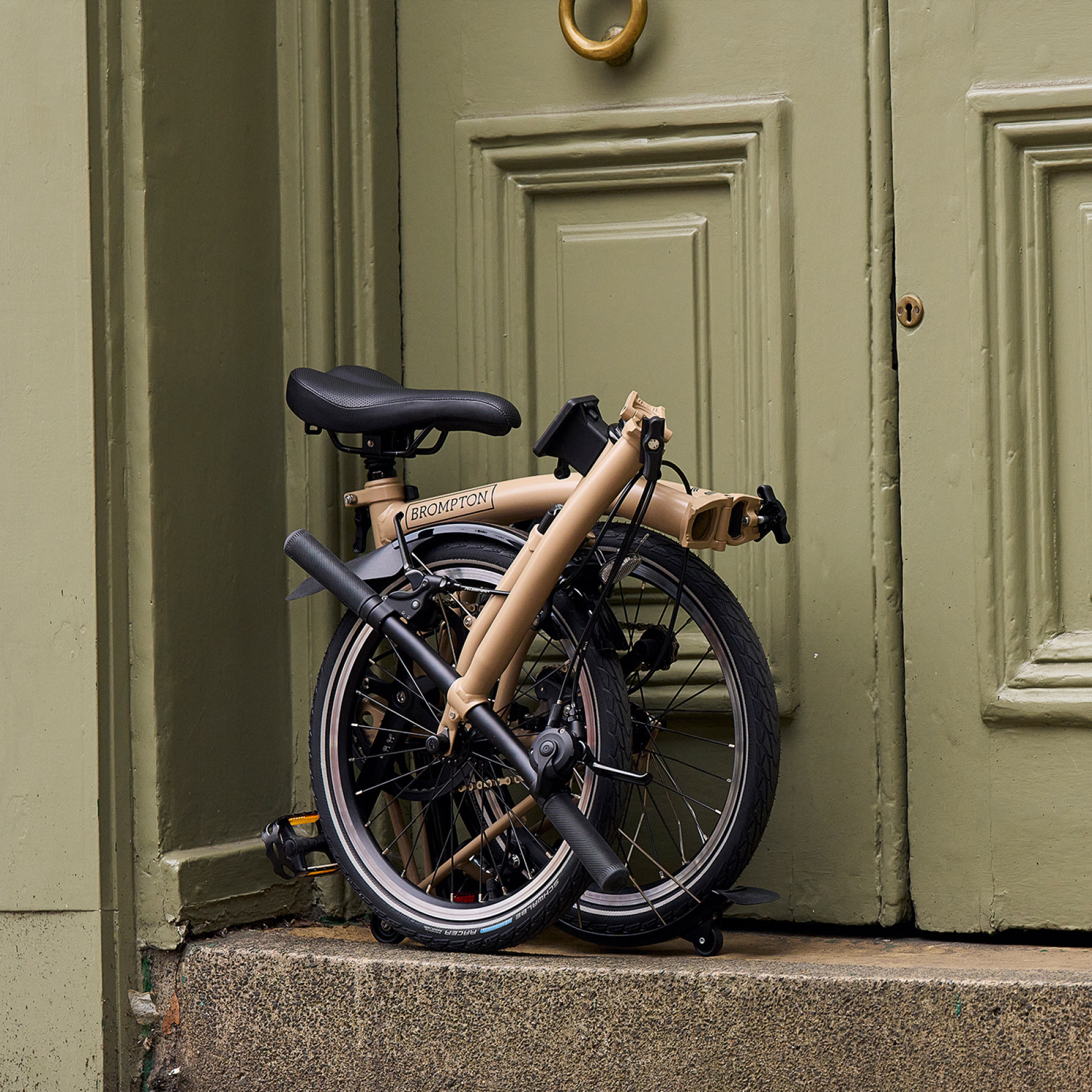 Brompton C Line Dune Sand Low, Bild 09 gefaltet