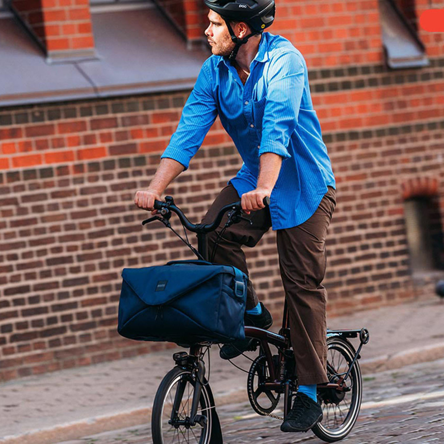 ​​​​​​​Große Brompton Electric e-Motiq Tasche Navy, Bild 02