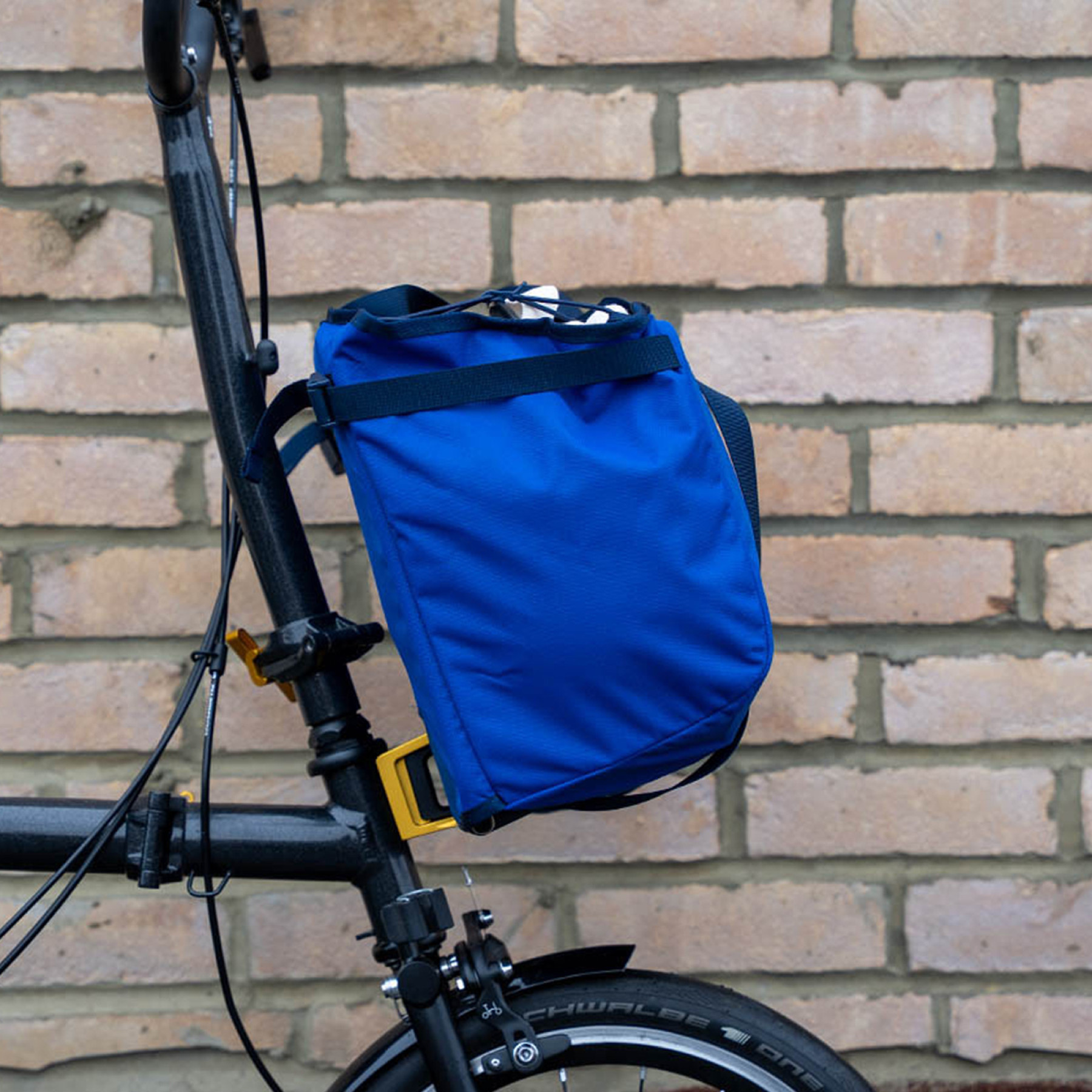 Brompton Einkaufstasche Large in Blau, Abb. 02
