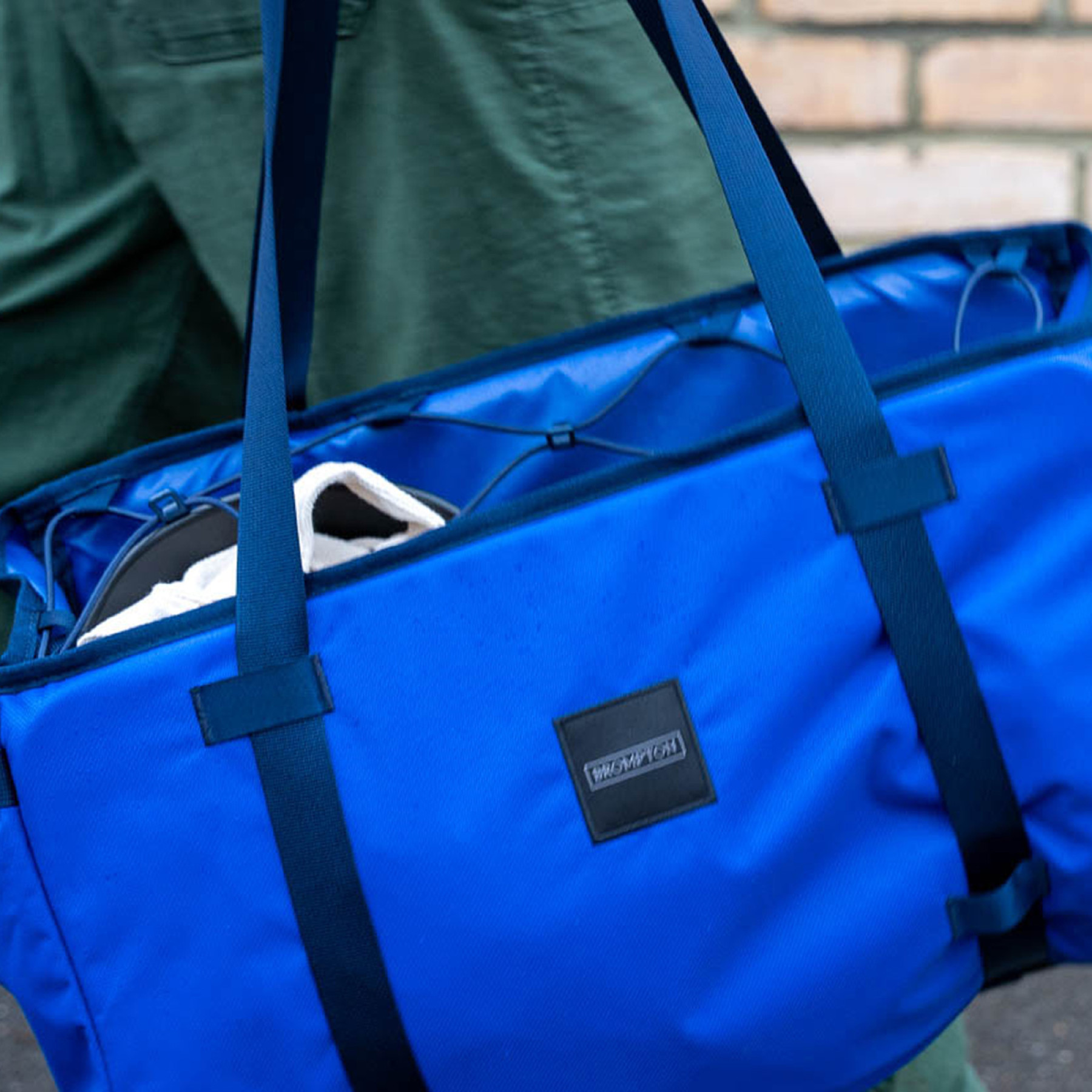 Brompton Einkaufstasche Large in Blau, Bild 09