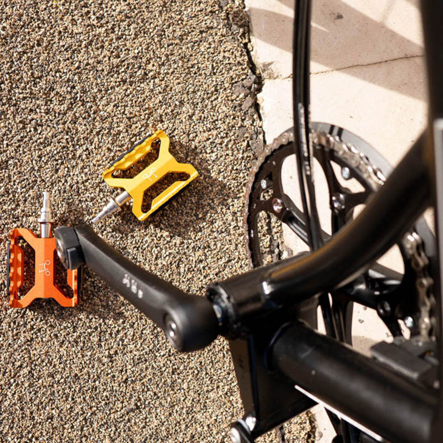 Brompton ColourLab Superlight Pedalen in Orange, Bild 06