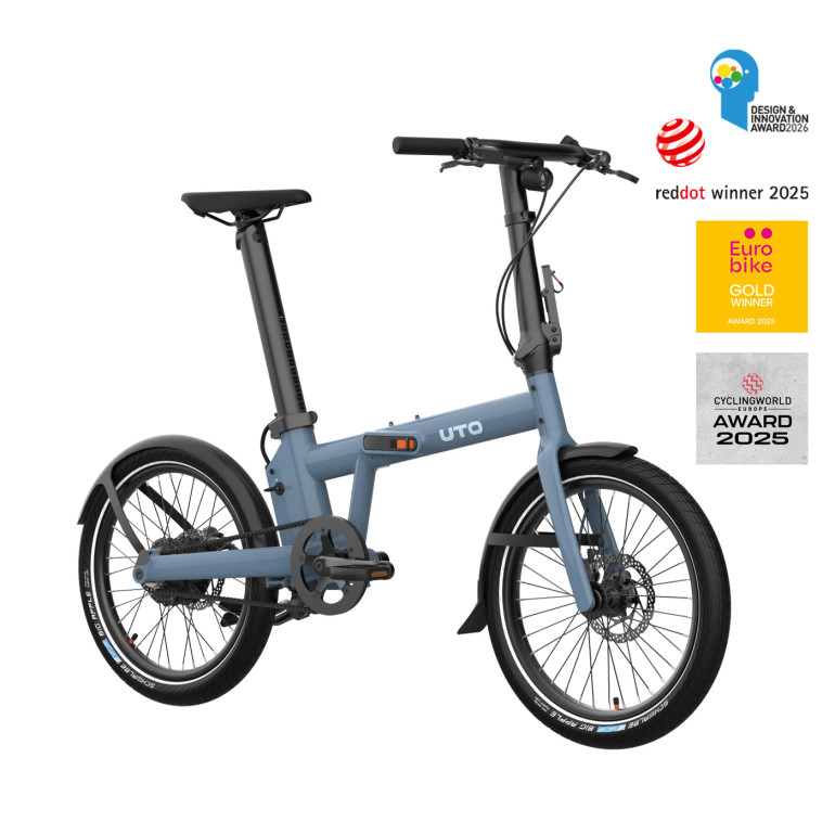 UTO Pro20 Mineralblau - 352 Wh 20 Zoll E-Bike Klapprad Bild 01