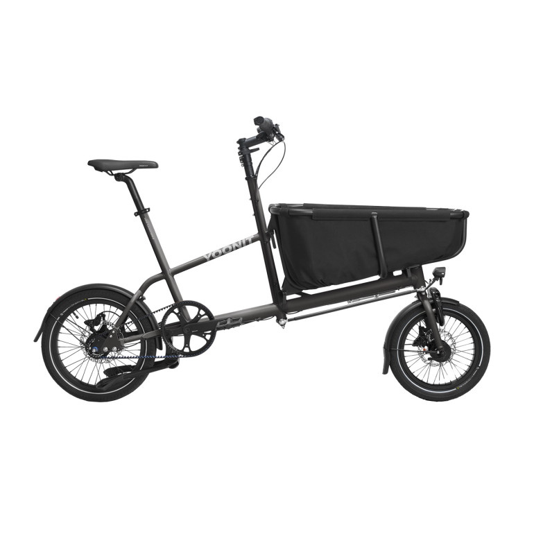 Yoonit Lastenrad Mini Classic mit Gates Riemen - Graphite Grey Bild 01