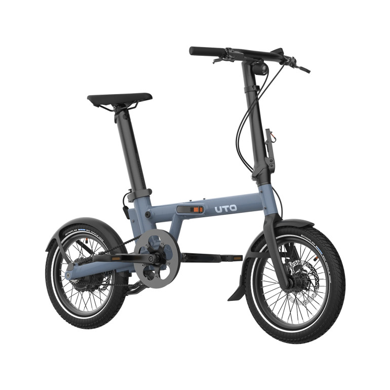 UTO Pro16 Mineralblau - 250 Wh 16 Zoll E-Bike Klapprad Bild 01