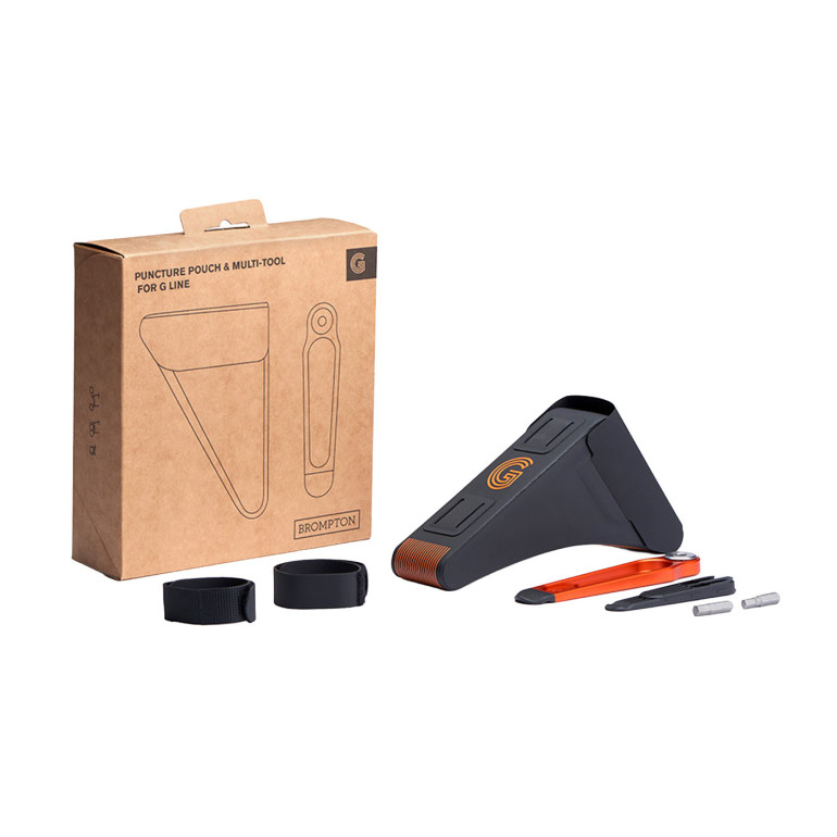 Die Brompton G Line Puncture Pouch, inkl. Toolkit & Schlauch, Bild 01