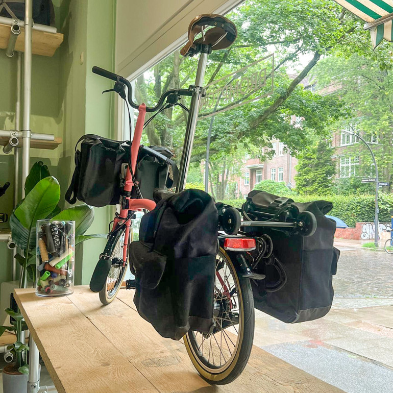 Gepäckträgererweiterung für alle Brompton Falträder, Bild 01
