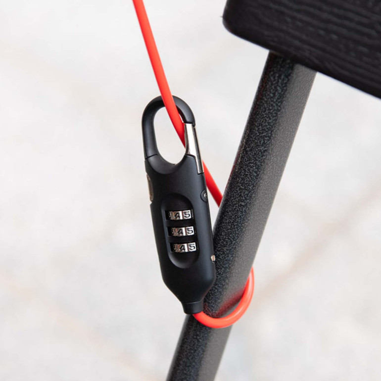 Brompton Cafe Lock inklusive verlängerter Sattelstütze, Bild 01